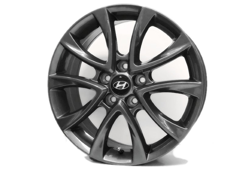 17" Gunmetal V-Spoke Alloy Wheel