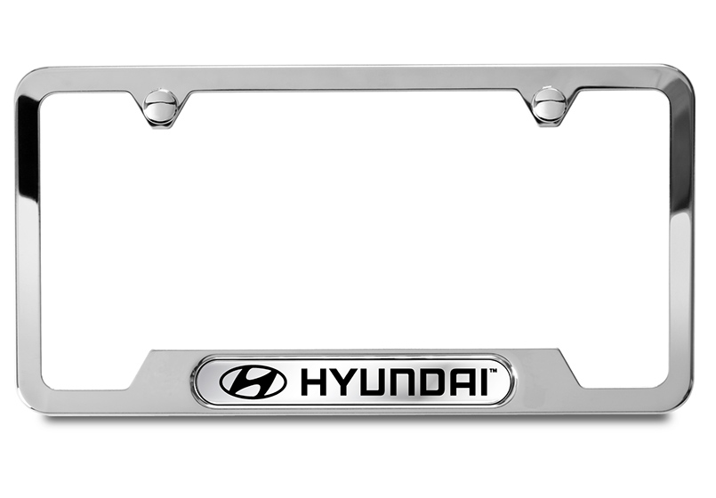 Premium Hyundai Plate Frame