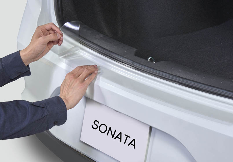 Rear Bumper Protector Clear Film
