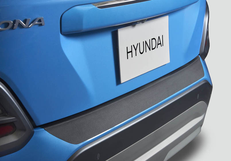 Rear Bumper Protector Black Film