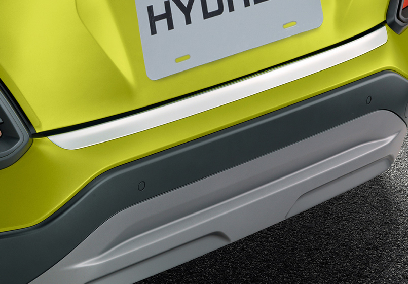 Chrome Rear Bumper Trim Line