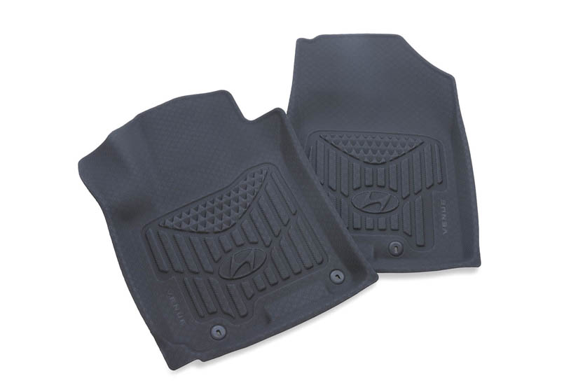 3D Rubber Floor Mats - Front