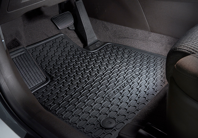 Rubber Floor Mats - Front & Rear