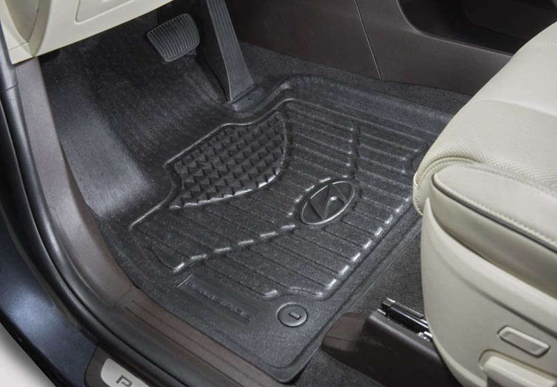 3D Rubber Floor Mats - Front