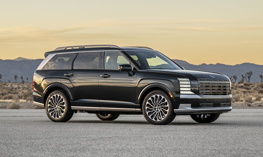 Side exterior view of the Hyundai PALISADE