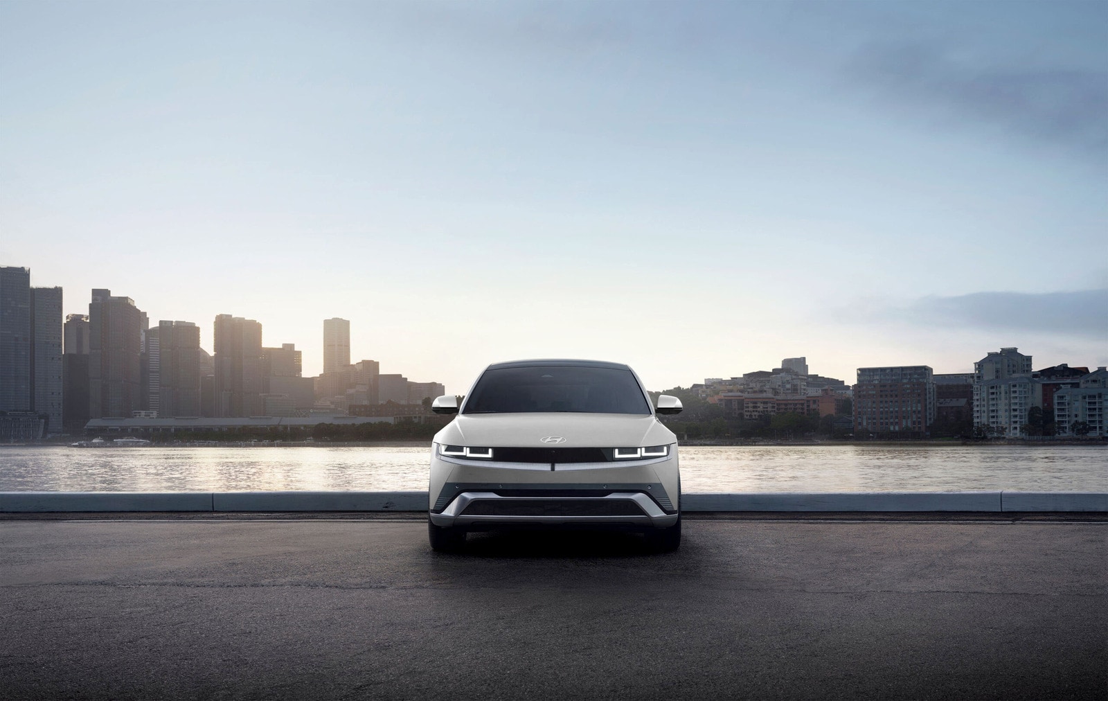 Vue extérieure avant de l'IONIQ 5