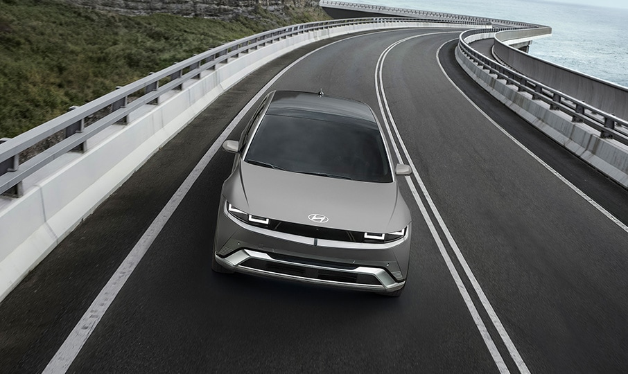 Vue extérieure avant de l'IONIQ 5