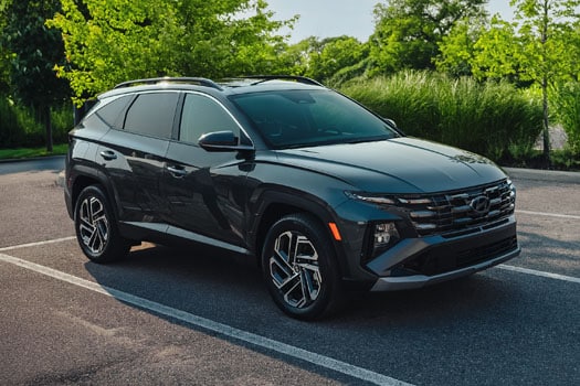 Vue extérieure latérale du Hyundai TUCSON