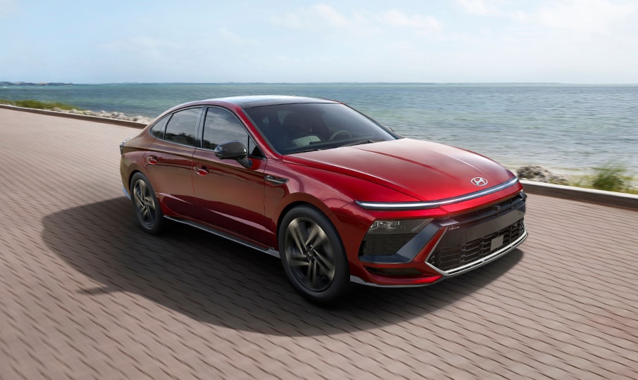 Side exterior view of Hyundai SONATA N Line