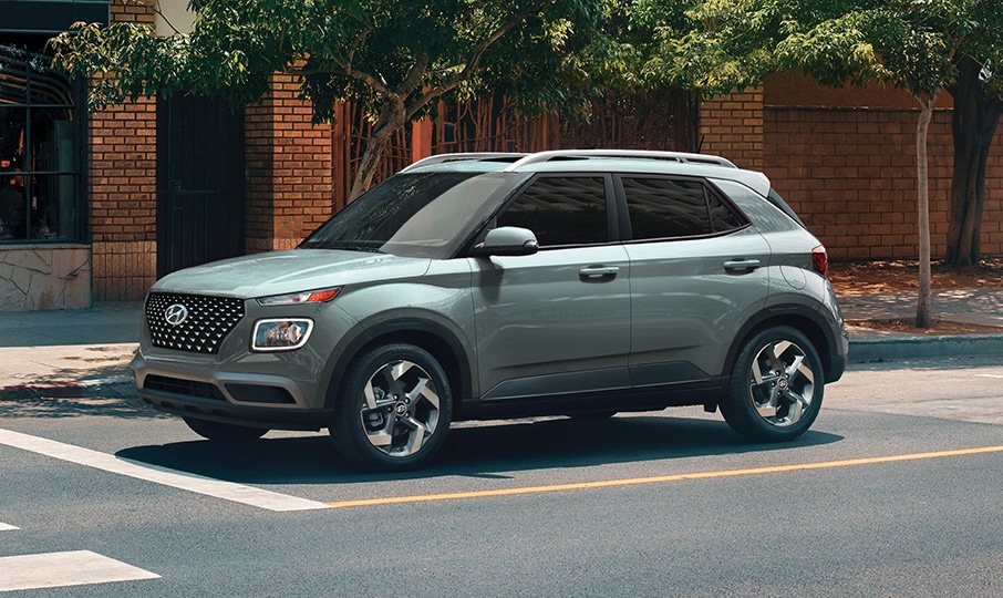 Side exterior view of the Hyundai VENUE