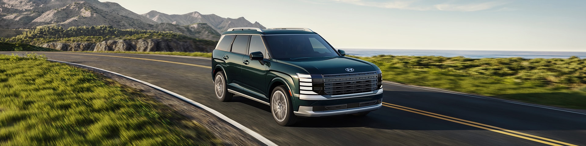 Front exterior view of Hyundai PALISADE