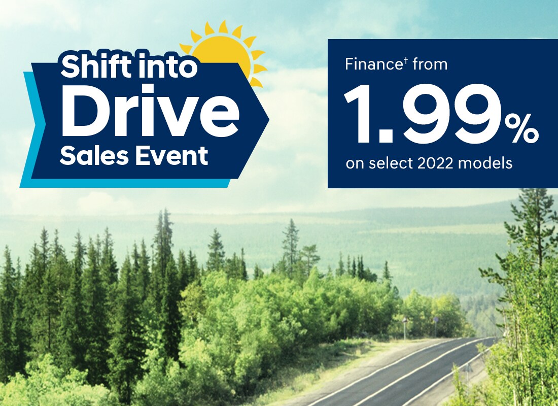 Shift into Drive Sales Event.