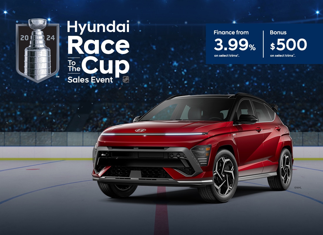 Hyundai Race to the Cup Sales Event.