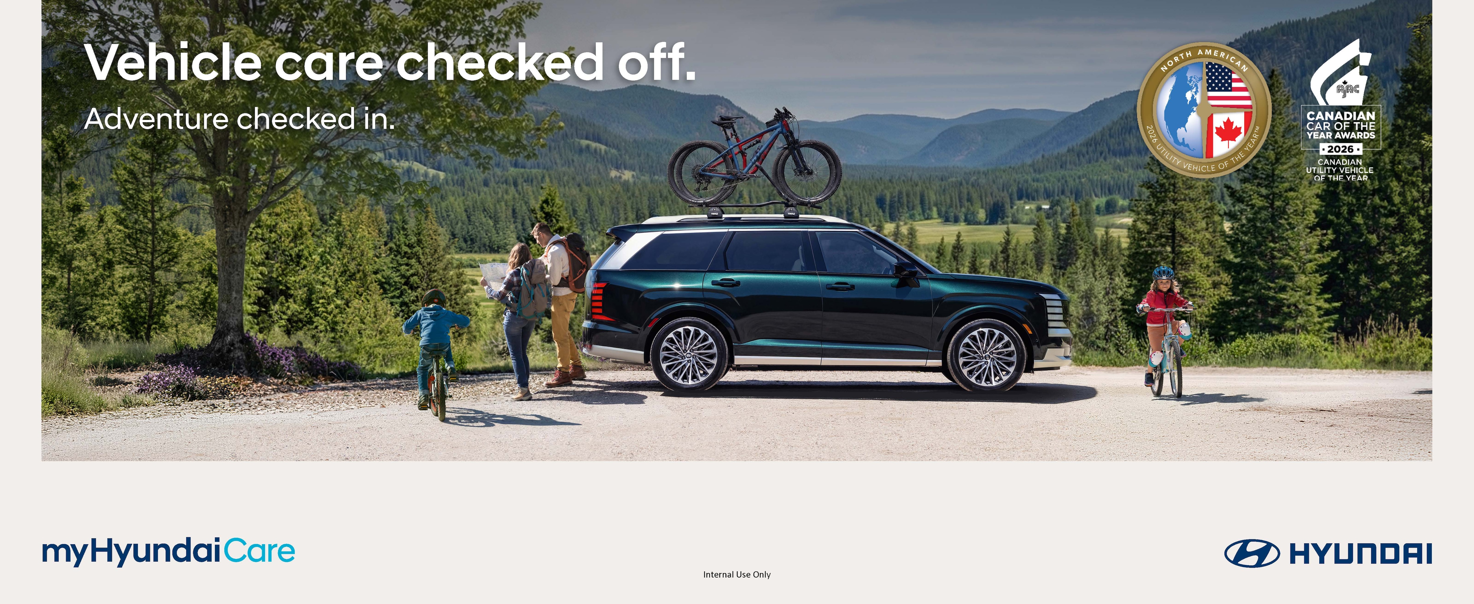 Vehicle care checked off. Adventure checked in. 