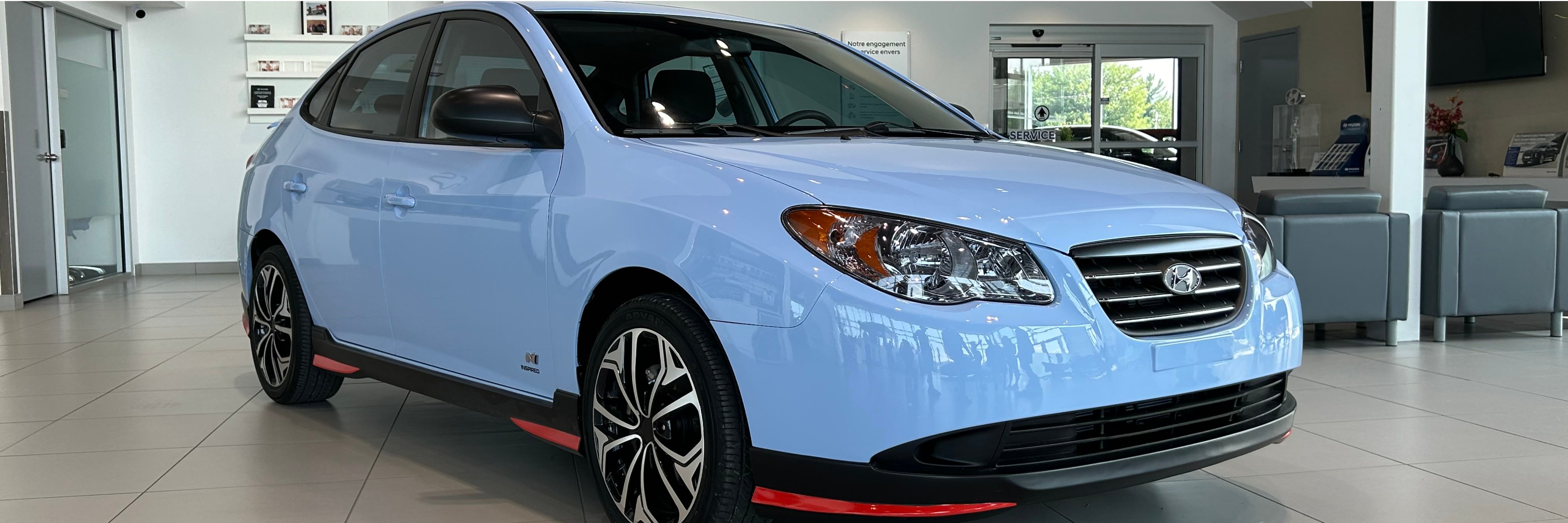 One million kilometres later, a 2008 Elantra gets a new start as a tribute to Hyundai's N division