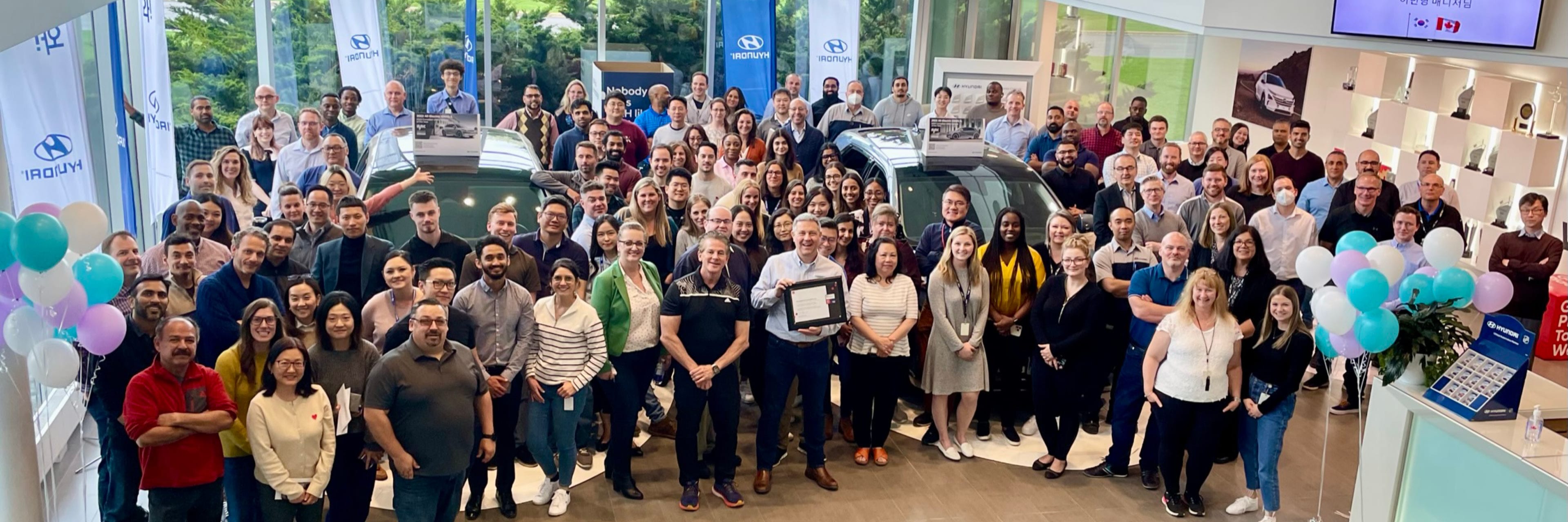 Hyundai Canada earns Top 50 Best Workplaces™ designation for sixth consecutive year, wins three additional Best Workplaces™ awards