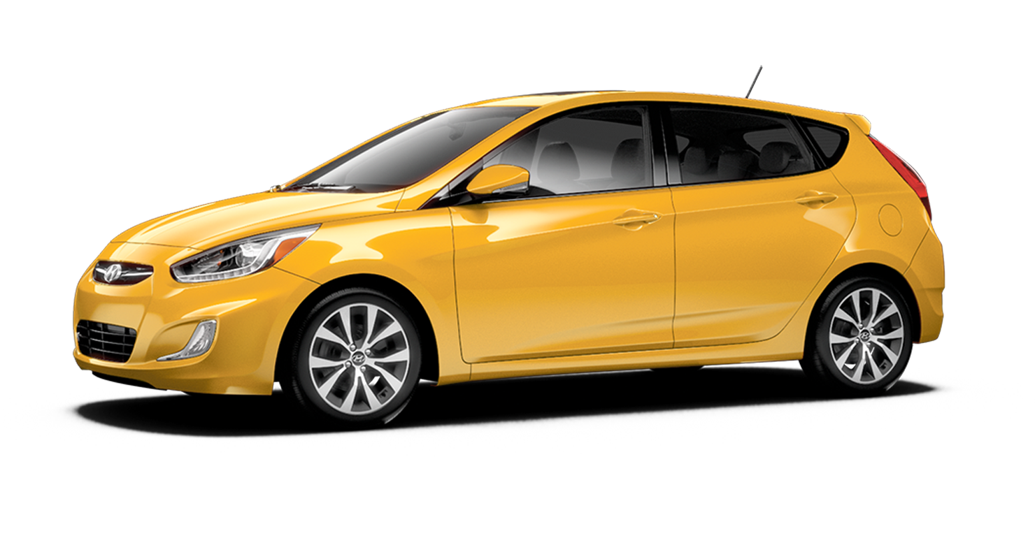 Accent 5 Door 2017 New Affordable Hatchback Car Hyundai Canada Exterior Colour Sunflower Yellow