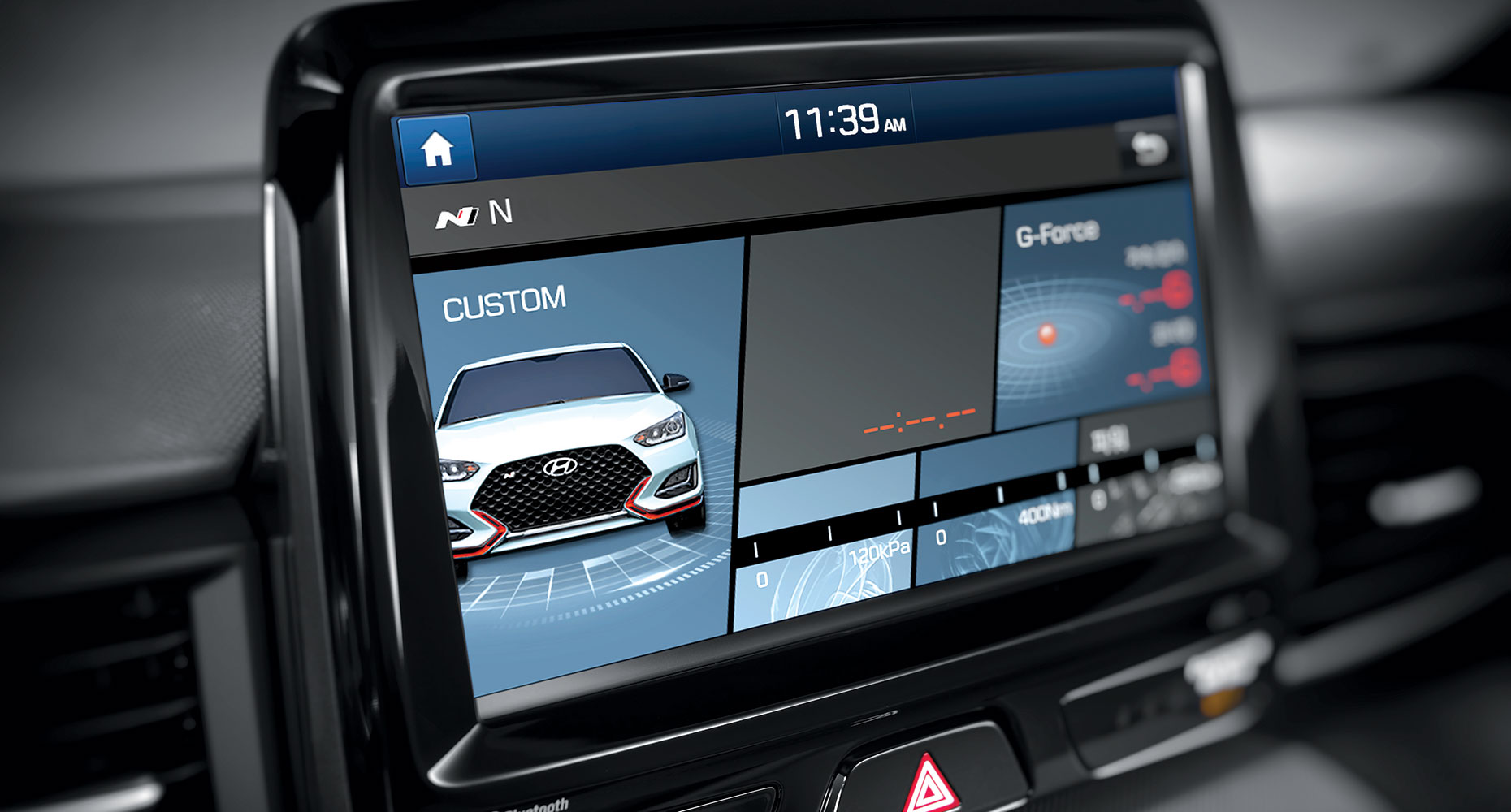 Drive settings with N Custom mode