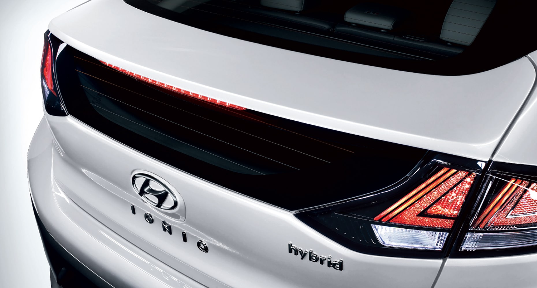 Rear tail lights on the 2020 IONIQ Hybrid