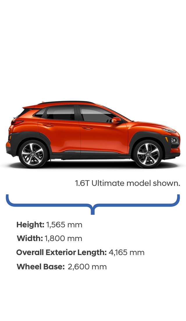 2020 KONA Specs Hyundai Canada