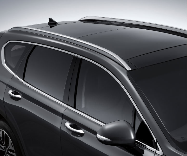2020 Hyundai Santa Fe | Surround yourself with safety | Hyundai Canada 2020 Hyundai Santa Fe Roof Side Rails