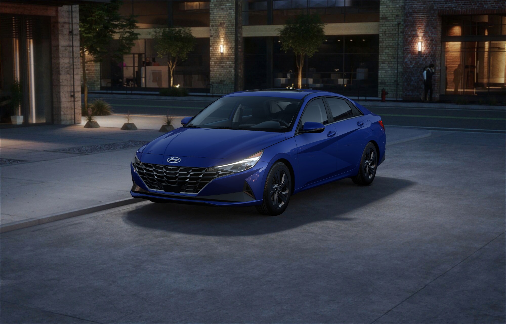 Hyundai ELANTRA Hybride 2022 Bleu intense