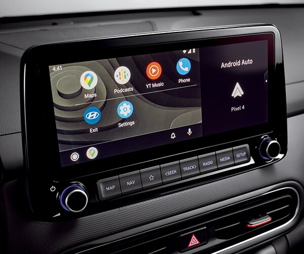2022 Kona touch-screen with Android Auto