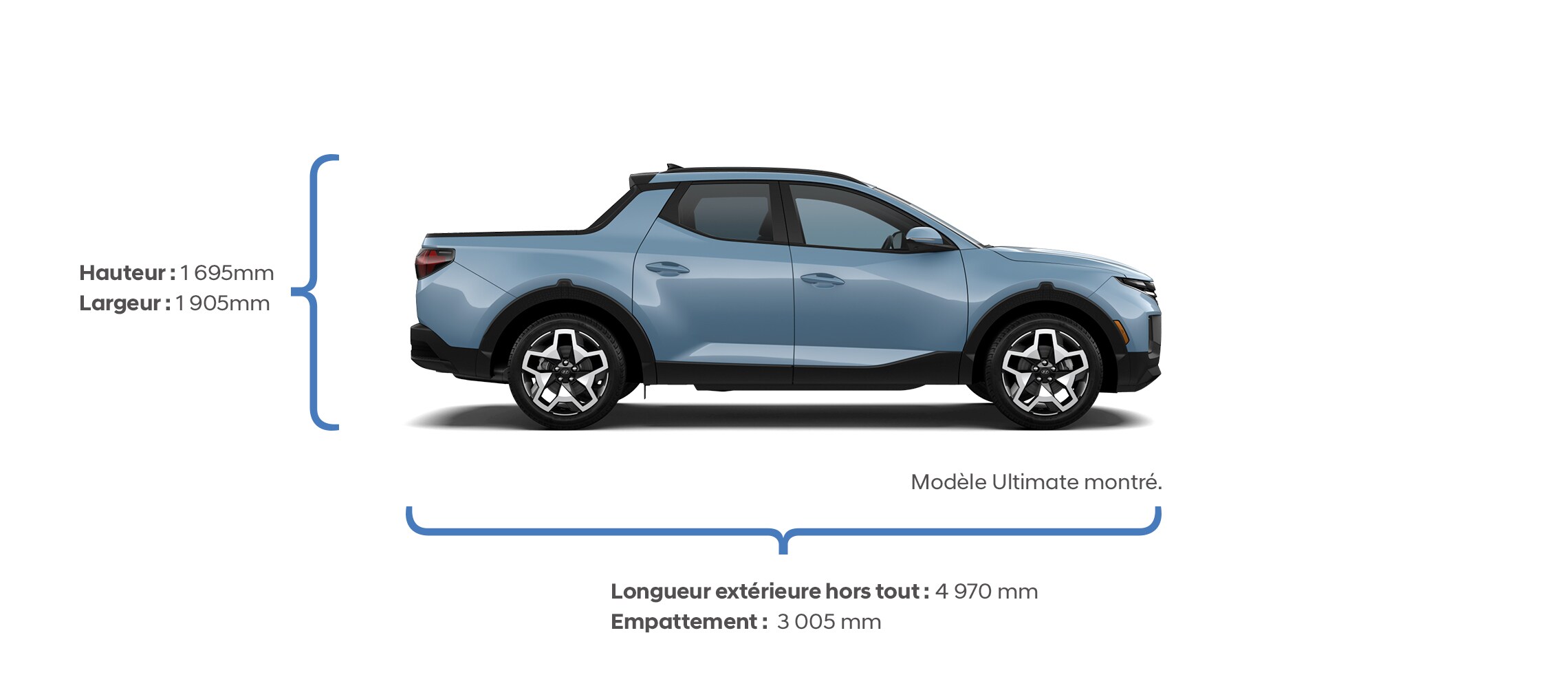 santa cruz hyundai dimensions santa cruz hyundai dimensions