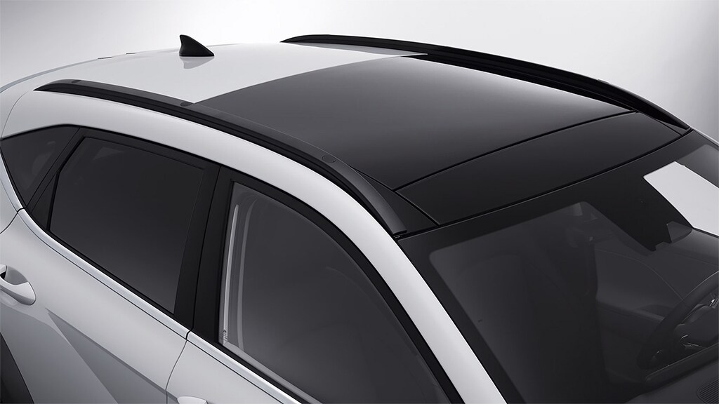 Available wide-type power sunroof on a 2026 Kona