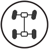 All-wheel drive icon