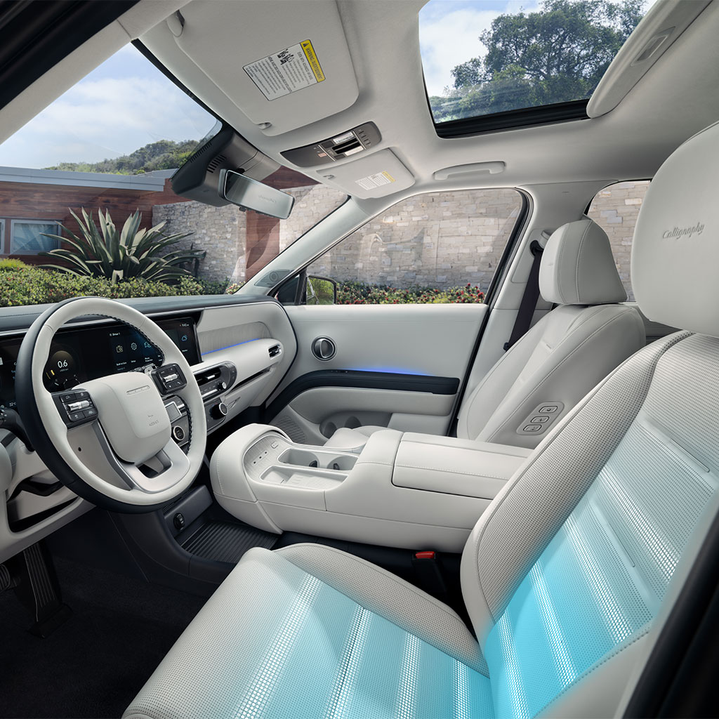 Siège conducteur Ergo Motion livrable d'un Palisade 2026