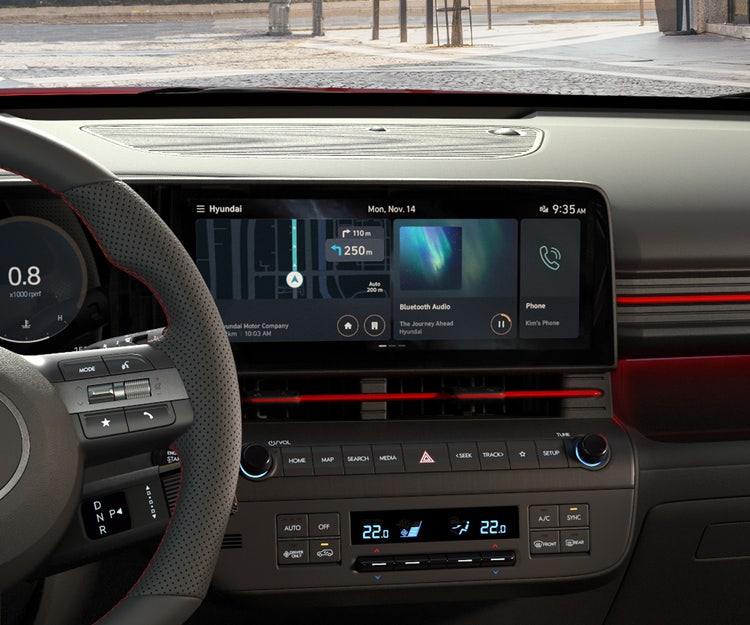 12.3” Digital infotainment touch screen with available navigation system