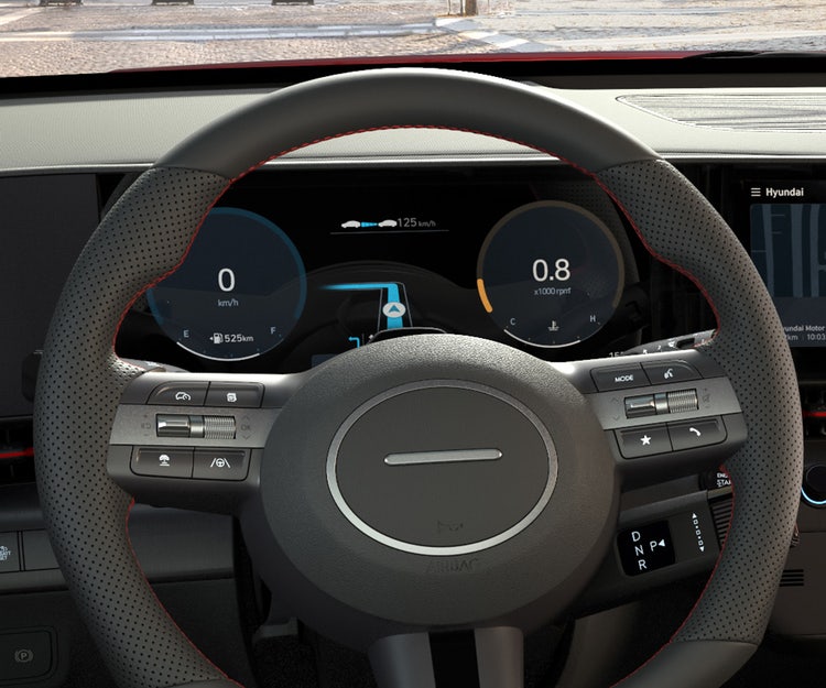 12.3” Digital gauge cluster