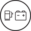 icon for Available Smartstream 1.6L 4-cylinder hybrid engine with 6-speed EcoShift Dual-Clutch Transmission (DCT)<br /> <div>&nbsp;</div>