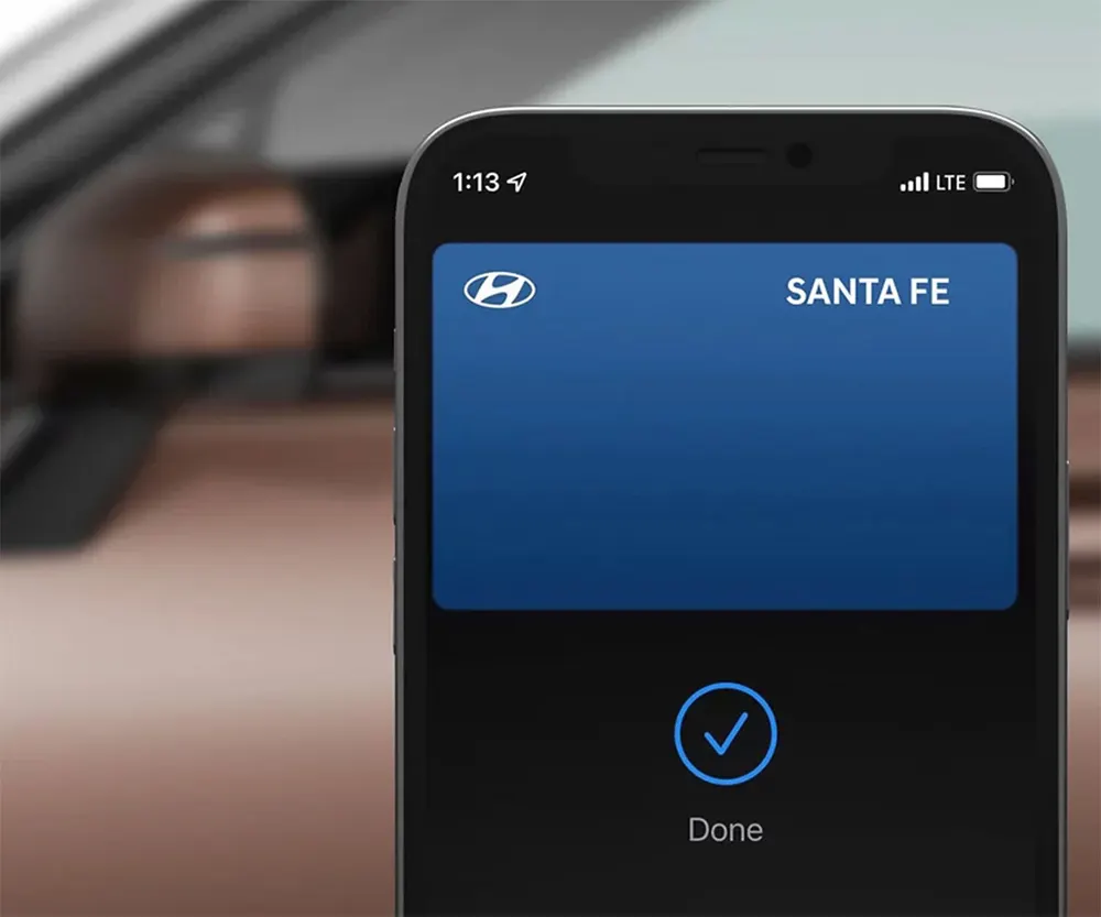 Available Digital Key (with NFC/BLE/UWB)