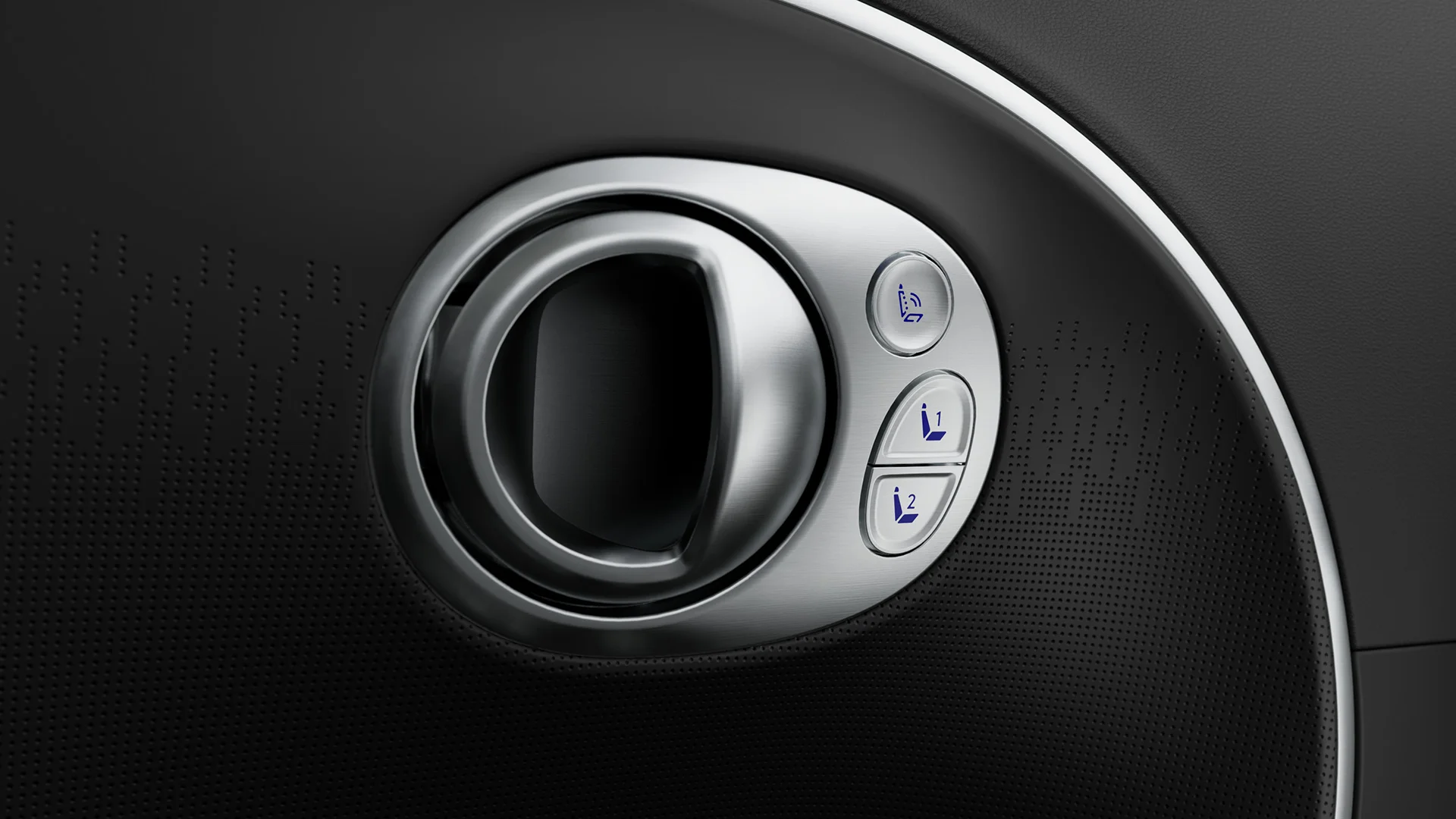 Interior view of the 2027 Hyundai IONIQ 9 available Driver Integrated Memory System (IMS)