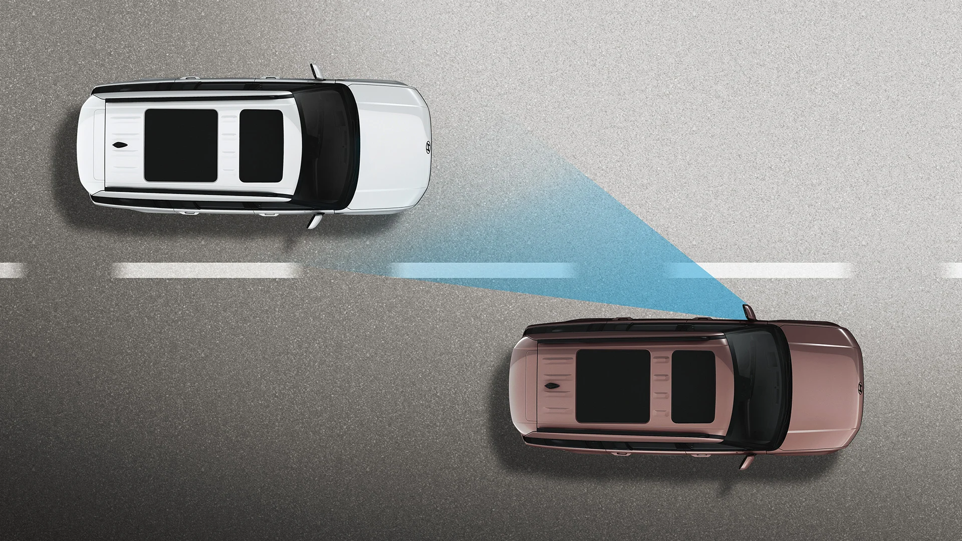 Available Blind-Spot Collision-Avoidance Assist not only uses radar to detect when a vehicle is in the driver’s blind spot, but will also help avoid a collision by gently applying brake power on the opposite tire to help deter an unsafe lane change.