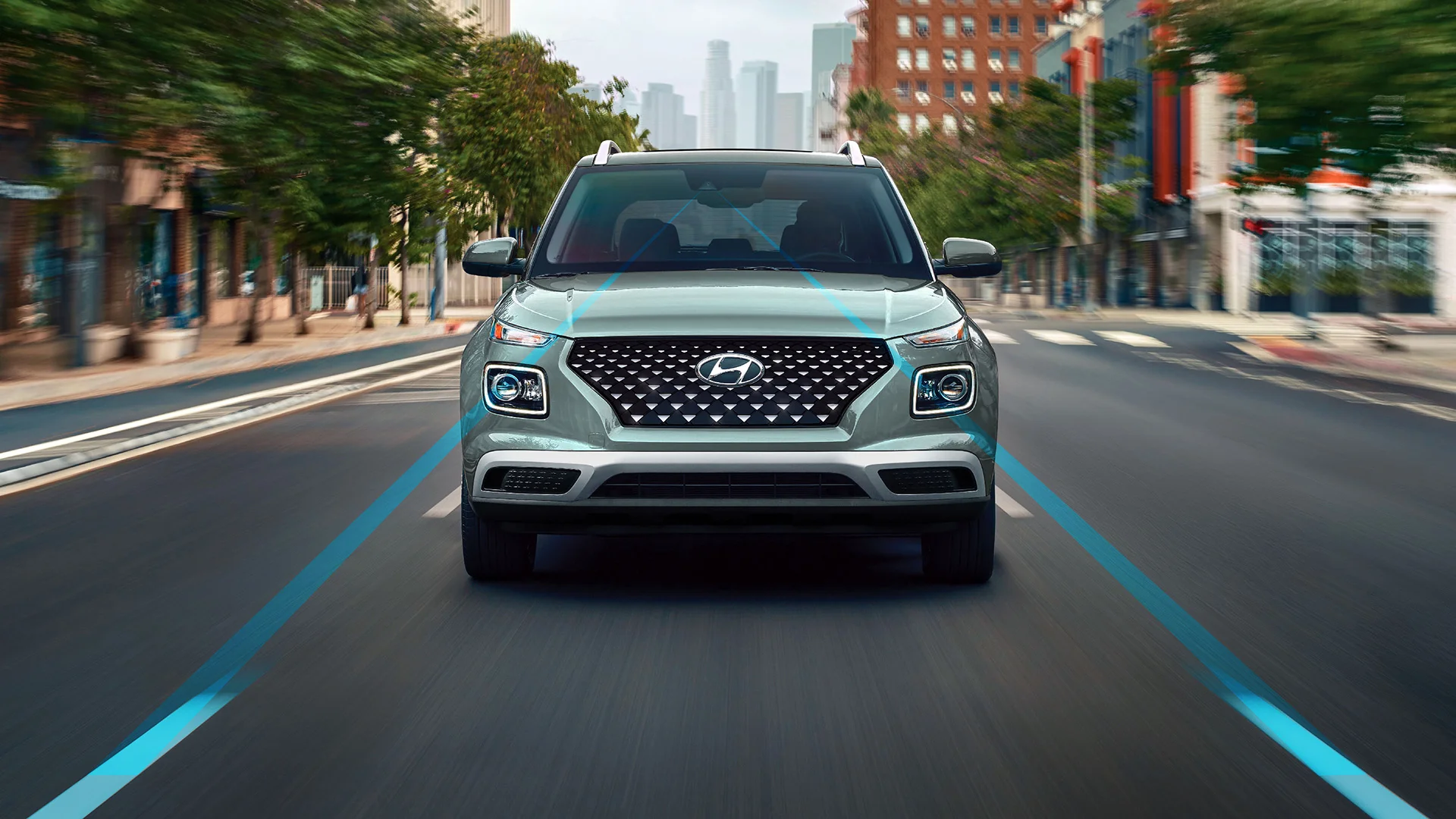 Start drifting outside of your lane without signaling and this available system is designed to inform you with audible and visual cues. Lane Keeping Assist will provide further feedback and can apply corrective steering assistance to help you remain within the lane.