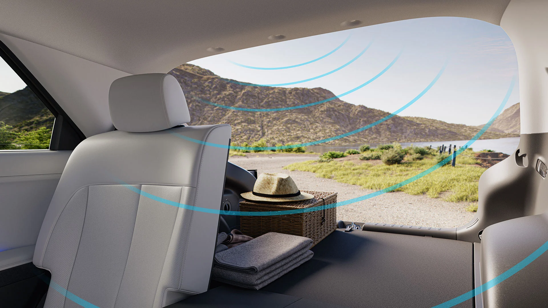 A visual warning in the instrument cluster and audible alert are designed to remind you to check the rear seats before exiting. Available ultrasonic rear sensors continue monitoring the rear seats even when you exit the vehicle. 